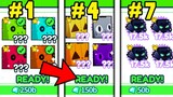 I traded the 7 RAREST PETS to NOOBS in Pet Simulator X!