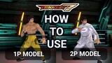 How to use 1P MODEL in  TEKKEN 6 or 7 - PPSSPP Tagalog Tutorial