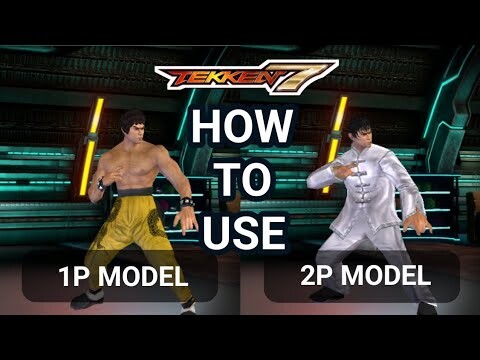 How to use 1P MODEL in  TEKKEN 6 or 7 - PPSSPP Tagalog Tutorial
