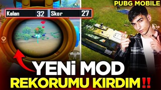 İNANILMAZ MAÇTA GELEN REKOR! YENİ MOD REKORUNU KIRDIM! / Pubg Mobile Gameplay