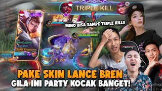 REVIEW LANCE BREN ESPORT!! NGAKAK BGT SAMA PARTY INI.. MINITOUR AJA BSA SAMPE TRIPLEKILL!!