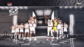 NBA 2K23 Slam Dunk Anime Mod - 5v5 Streetball 2012 USA Basketball Team vs Slam Dunk Anime All-stars