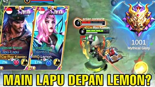 Main Lapu dpn RRQ LEMON? Auto GLORY 1000+ cuy! 😱🤤