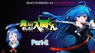 13 Crowns react to Rimuru As Iruma Brothers#13crowns-Part 2