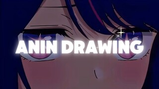 draw Hoshinoai with me, by Anin Drawing🌷