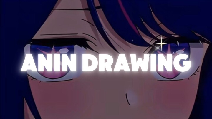 draw Hoshinoai with me, by Anin Drawing🌷