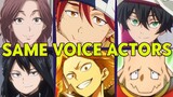 SK8 the Infinity All Characters Japanese Dub Voice Actors Seiyuu Same Characters (My Hero Academia)
