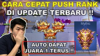 CARA CEPAT PUSH RANK DI UPDATE TERBARU !! AUTO DAPAT JUARA 1 TERUS ! COMBO MAGIC CHESS TERKUAT 2024