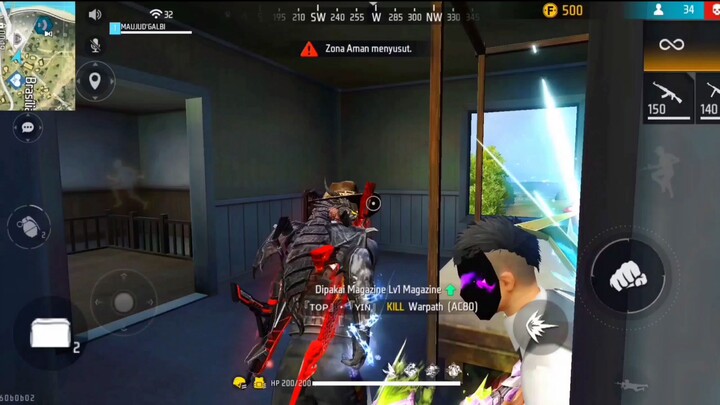 Tips Ratain satu Squad 100% Ampuh Free Fire