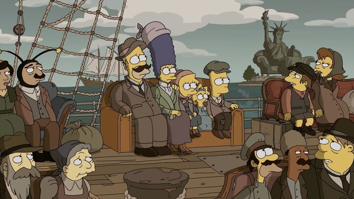 Tiêu đề phim hoạt hình sáng tạo The Simpsons[6]