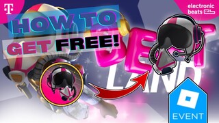 Full Guide! [ROBLOX EVENT 2022!] How to get Telekom 5G Jet Helmet in Beatland! (25 Helmet Location!)