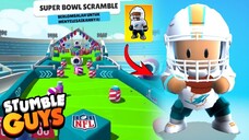 CHALLENGE SEMUA PAKAI SKIN MIAMI DOLPHINS DI MAP SUPER BOWL SCARAMBLE 😱