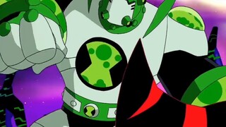 《ben10三幻神源能金刚大战魔甲师超燃》少年骇客第一季到全面进化再显神威全都有