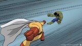 hulk vs saitama animation