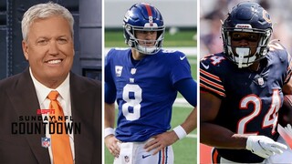 NFL Sunday Countdown | Rex Ryan 100%  believes Daniel Jones will win over Khalil Herbert, Bears