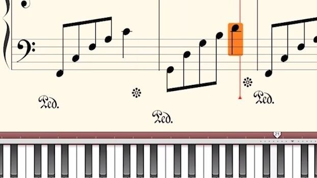 Điểm piano: Những bông tuyết đầu tiên