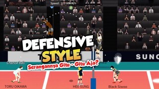 GAMEPLAY SETTER STYLE DEFENSIVE THE SPIKE - JARANG MELAKUKAN VARIASI SERANGAN ?