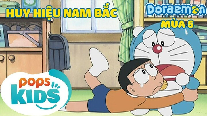 [S5] Doraemon - Tập 213 - Huy Hiệu Nam Bắc, Ngôi Nhà Ốc Sên - Hoạt Hình Tiếng Việt