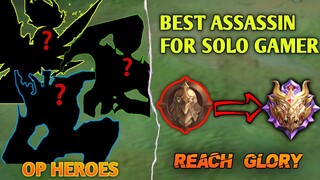 BEST ASSASSIN HEROES FOR SOLO RANK | New Season Update | MLBB