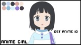 Menggambar Cute Anime Girl (Anime Drawing) by OST ANIME ID