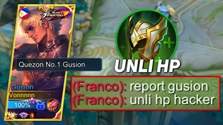 GUSION GUARDIAN HELMET = UNLI HP REGENERATION + ULTRA FASTHAND