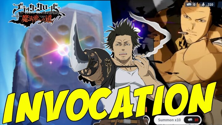 LUCK DE FOU! INVOCATION YAMI BLACK CLOVER MOBILE