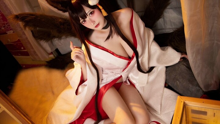 "Cosplay Treasure Beauty" Nian Nian_D Bộ kimono của Amagi này thực sự bắt mắt!