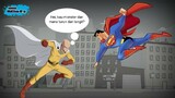 Jika Superman bertemu Saitama (One Punch Man)