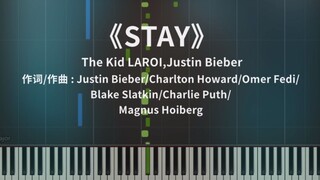 《STAY》钢琴高燃改编（Justin Bieber，The Kid LAROI）