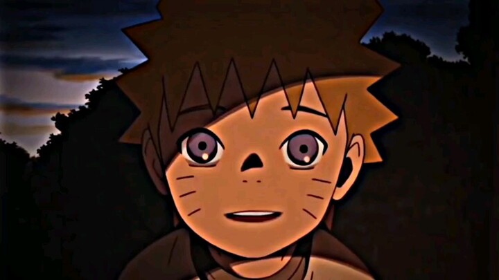Naruto said "kau punya rumah bagus keluarga mu juga masih lengkap tapi kenapa kau suka menangis