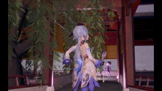 【Genshin Impact MMD/4K/60FPS】Ganyu feat. Qiqi【千里邀月】 #PleaseReadDescription