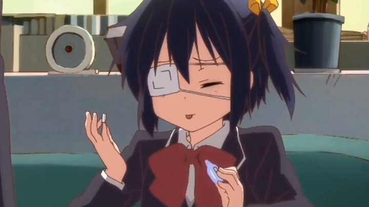 The world is cute, but Rikka is weird!