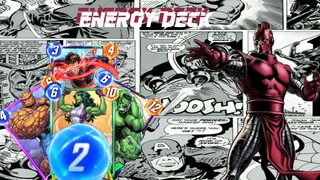 Mencoba keuntungan kedua dengan energy deck.....Marvel Snap