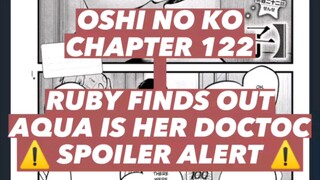 RUBY FINDS OUT AQUA IS HER DOCTOC | Chapter 122