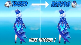 C1 Furina 12K To 327K Nuke Tutorial [Genshin Impact]