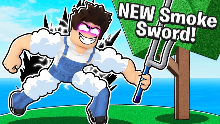 THIS SWORD LETS YOU USE THE SMOKE FRUIT! Roblox Blox Fruits