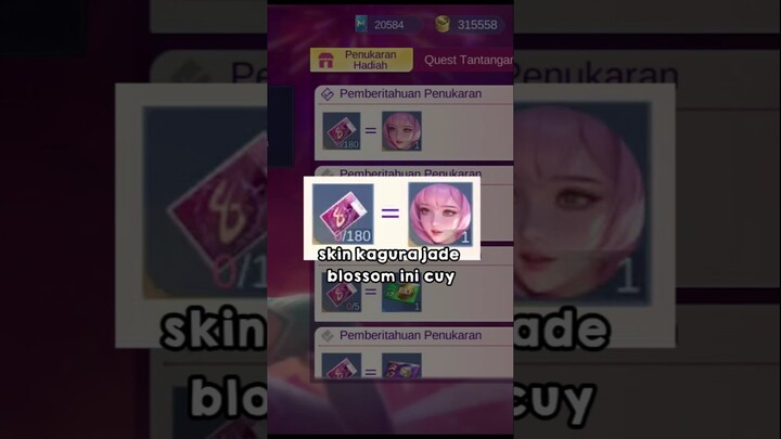 akhirnya event skin EPIC limited gratis! kagura jade blossom