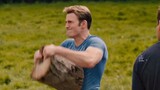 [Film]Iron Man Kaget Melihat Captain America Memotong Kayu