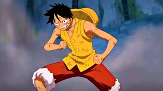 Shirohige memblokir segalanya pada Luffy, adegan ini tidak pernah bosan