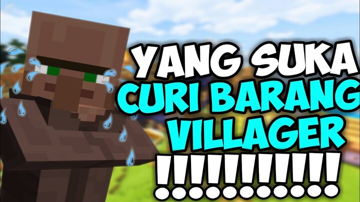 Hanya orang yang suka mencuri barang villager saja yang boleh komen di video ini