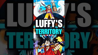 Luffy’s Yonko TERRITORY! #anime #onepiece #luffy #shorts