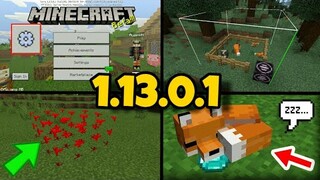 Minecraft 1.13.0.1  BETA Có Gì Mới ??? ( Cáo, Structure Block , Void Structure,.... )