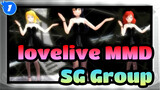 [lovelive! MMD]『Girls』/ SG Group_1