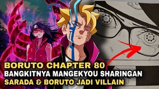 Makin Kerenn!! Bangkitnya Mangekyou Sharingan Sarada & Boruto Jadi Villain 🔥🔥