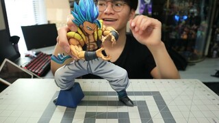 unbox mô hình  gogeta blue two dimension ( Dragonball )