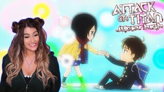 THIS SHOW IS AMAZING! Attack on Titan: Junior High Episode 1 Reaction + Review!
