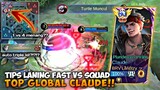 TIPS LANING PHASE JIKA MUSUH DI GB TERUS!! TOP GLOBAL CLAUDE!! MOBILE LEGENDS #bestofbest