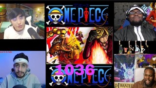 One piece episode 1036 full  reaction mashup