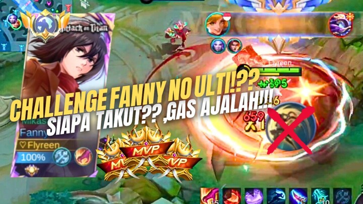 NO ULTI!?? GAS AJALAH🔥‼️ BANTAI PAKE SKIN MIKASA 🔥‼️