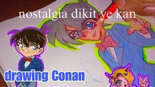 si jenius Conan | Drawing Conan